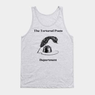 The tortured poets department feather pen design Tank Top